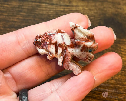Soapstone Carvings-Morganite Gems