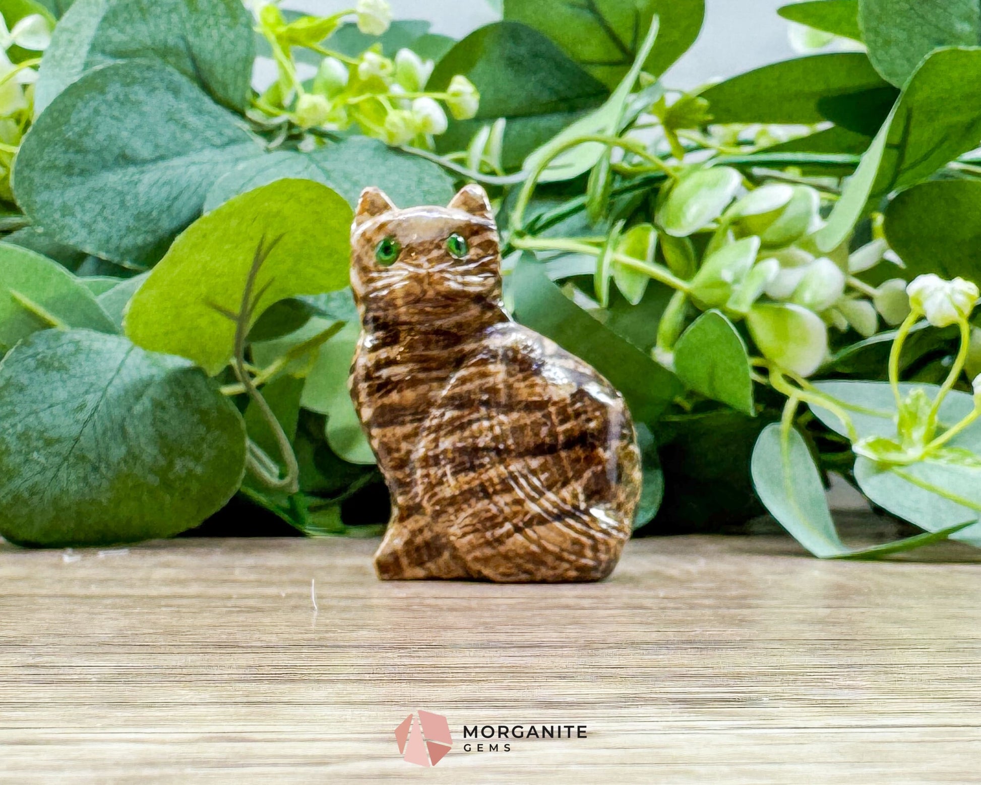 Soapstone Cat (2”) – Hand-Carved Symbol of Independence Protection & Mystery - Metaphysical Crystals