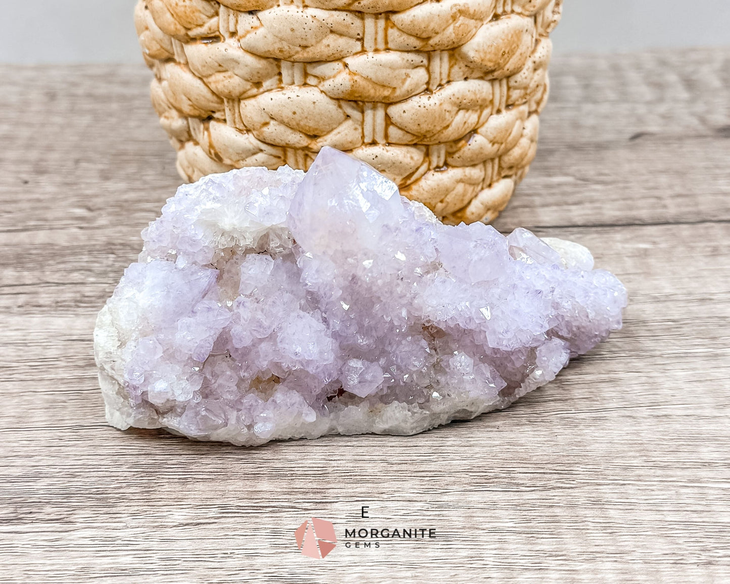 Spirit (Cactus) Quartz Specimens – Unique Natural Crystal Clusters for Spiritual Growth and Healing-Morganite Gems