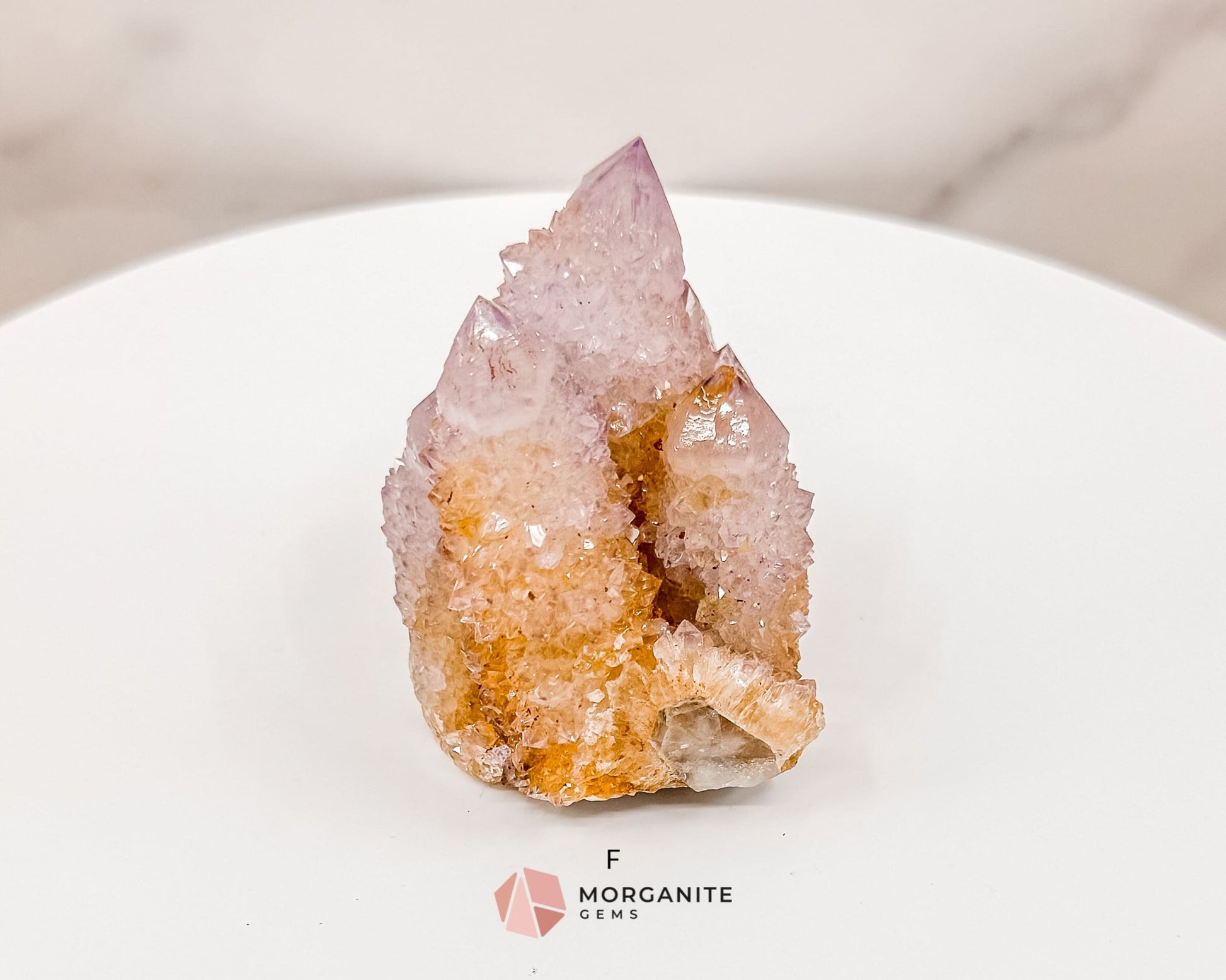 Spirit (Cactus) Quartz Specimens – Unique Natural Crystal Clusters for Spiritual Growth and Healing-Morganite Gems