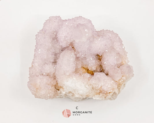 Spirit (Cactus) Quartz Specimens – Unique Natural Crystal Clusters for Spiritual Growth and Healing-Morganite Gems