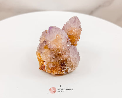 Spirit (Cactus) Quartz Specimens – Unique Natural Crystal Clusters for Spiritual Growth and Healing-Morganite Gems