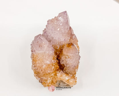 Spirit (Cactus) Quartz Specimens – Unique Natural Crystal Clusters for Spiritual Growth and Healing-Morganite Gems