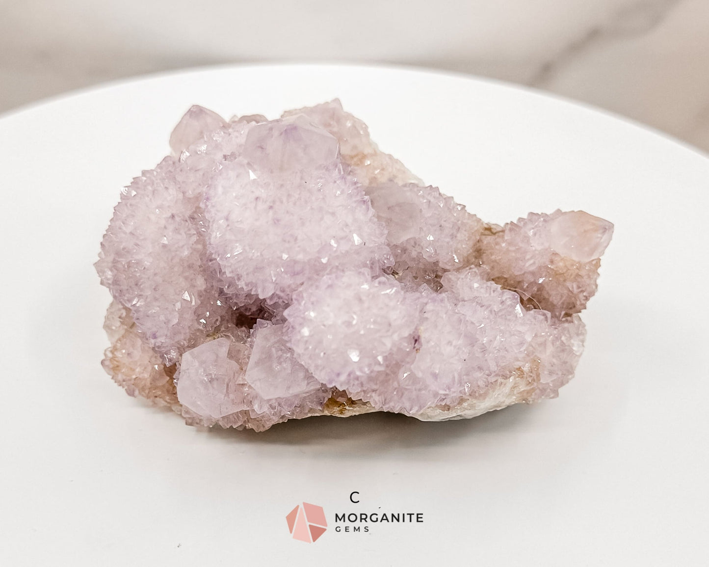 Spirit (Cactus) Quartz Specimens – Unique Natural Crystal Clusters for Spiritual Growth and Healing-Morganite Gems