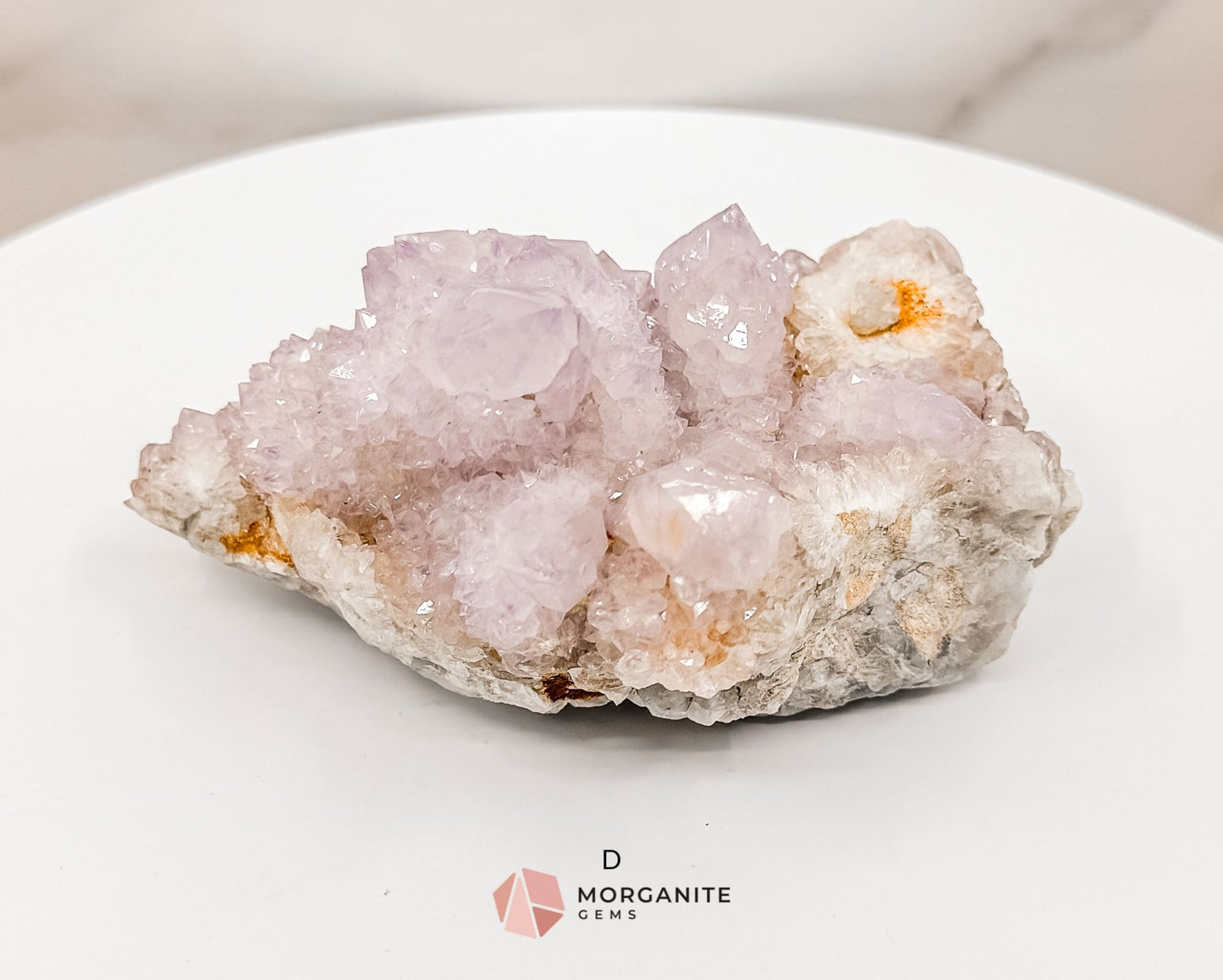 Spirit (Cactus) Quartz Specimens – Unique Natural Crystal Clusters for Spiritual Growth and Healing-Morganite Gems