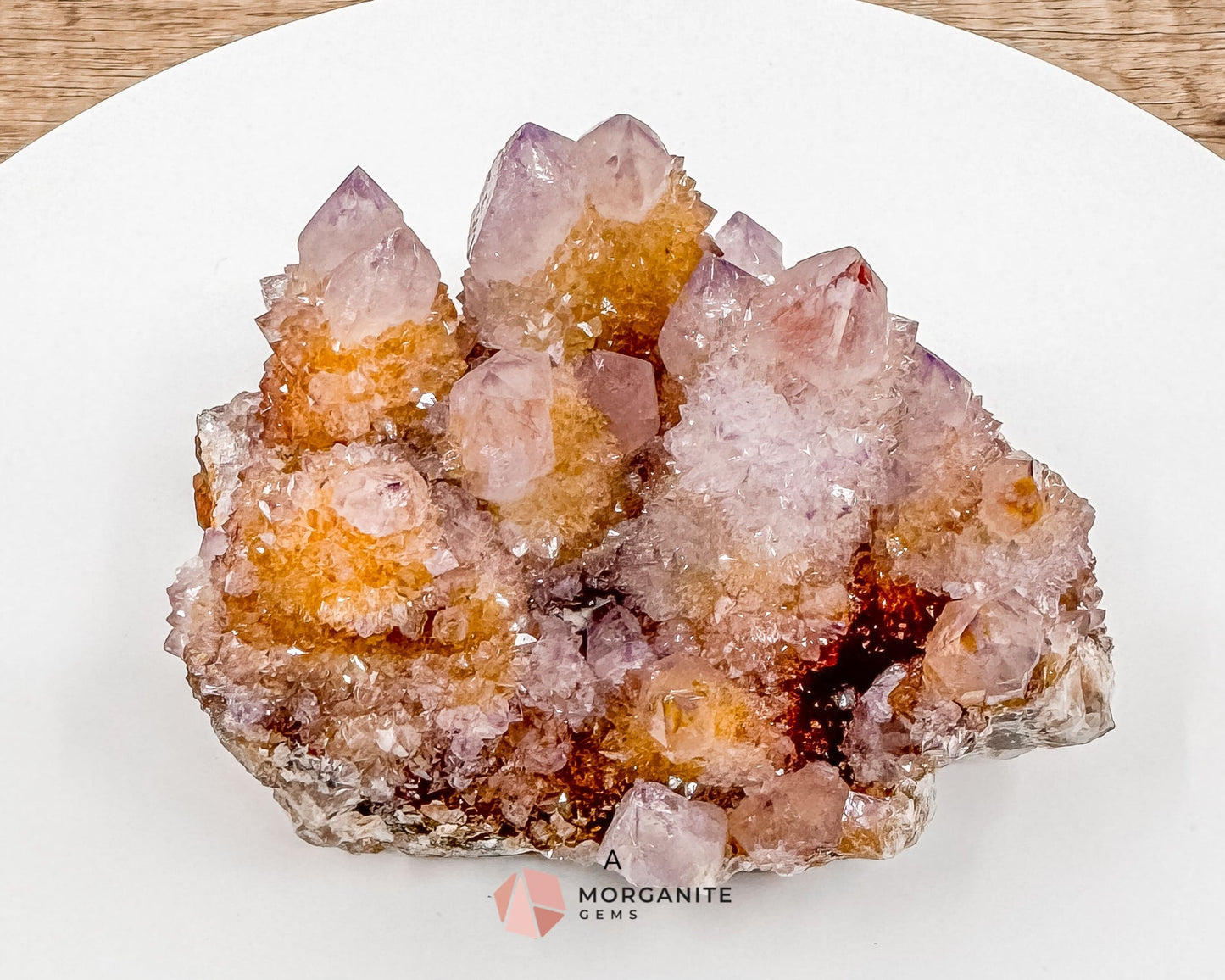 Spirit (Cactus) Quartz Specimens – Unique Natural Crystal Clusters for Spiritual Growth and Healing-Morganite Gems