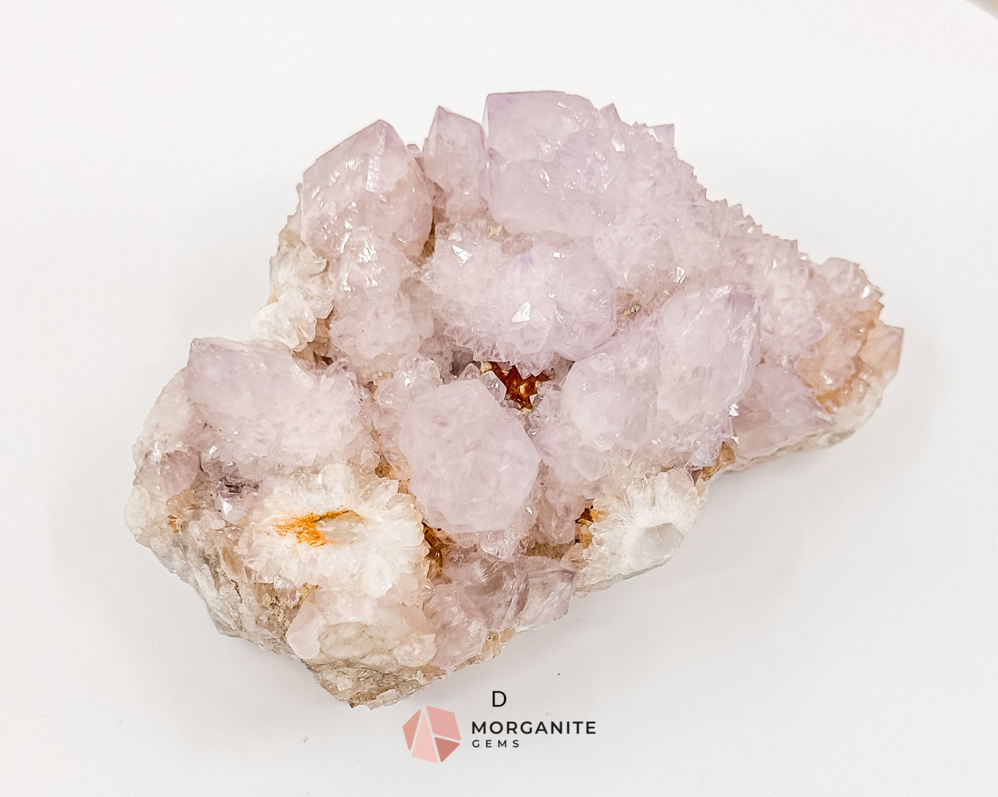 Spirit (Cactus) Quartz Specimens – Unique Natural Crystal Clusters for Spiritual Growth and Healing-Morganite Gems