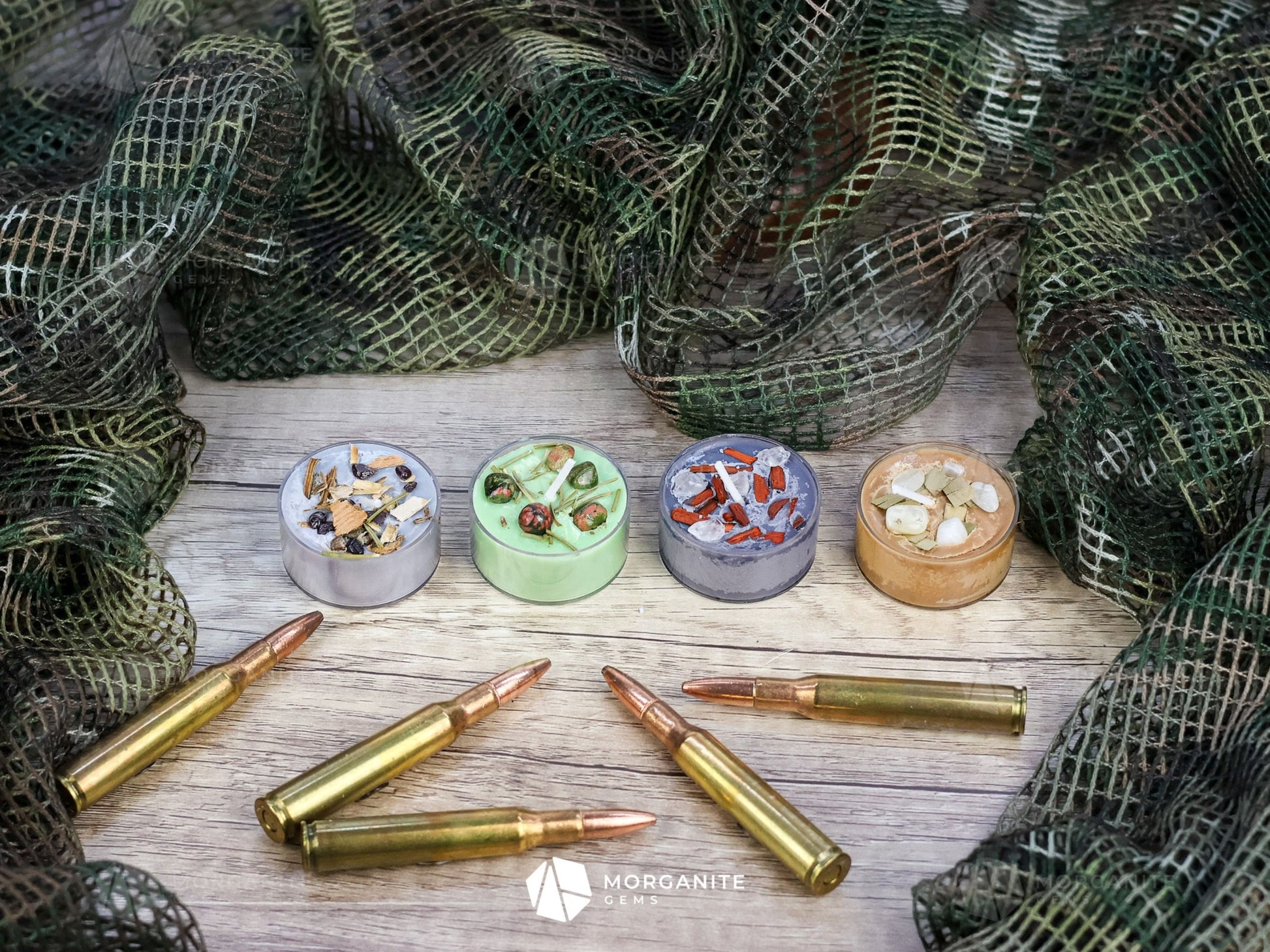 Tactical Candles for Men-Morganite Gems