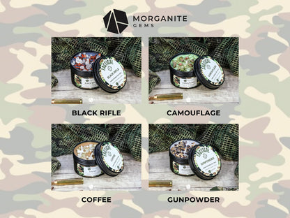 Tactical Candles for Men-Morganite Gems