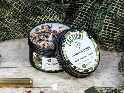 Tactical Candles for Men-Morganite Gems