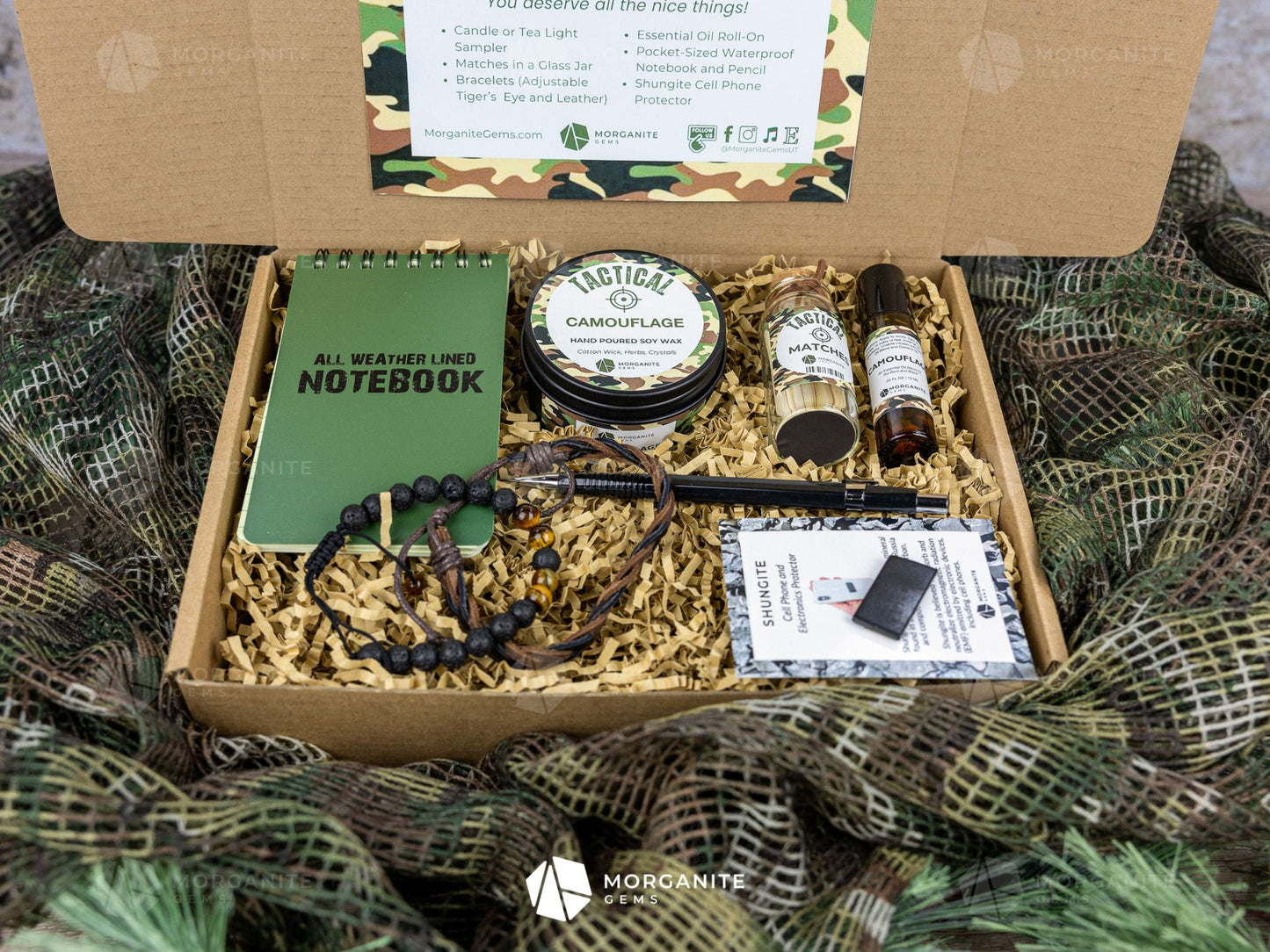 Tactical Gift Box for Men-Morganite Gems