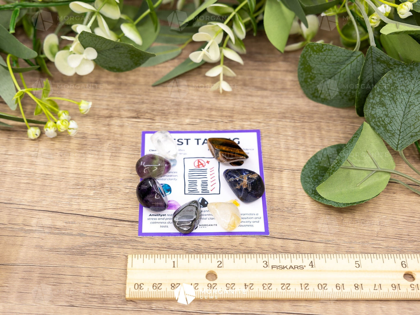 Test Taking Crystal Set – Focus Calm and Mental Clarity