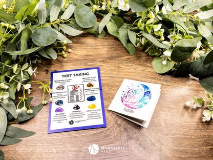 Test Taking Crystal Set – Focus Calm and Mental Clarity