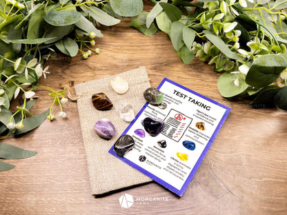 Test Taking Crystal Set – Focus Calm and Mental Clarity - Standard