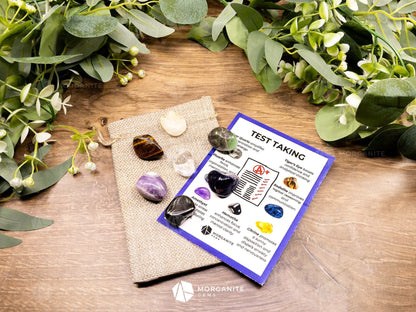 Test Taking Crystal Set – Focus Calm and Mental Clarity - Standard
