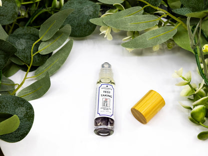 Test Taking Roll-On Essential Oil Blend-Morganite Gems