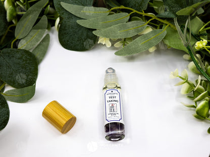 Test Taking Roll-On Essential Oil Blend-Morganite Gems