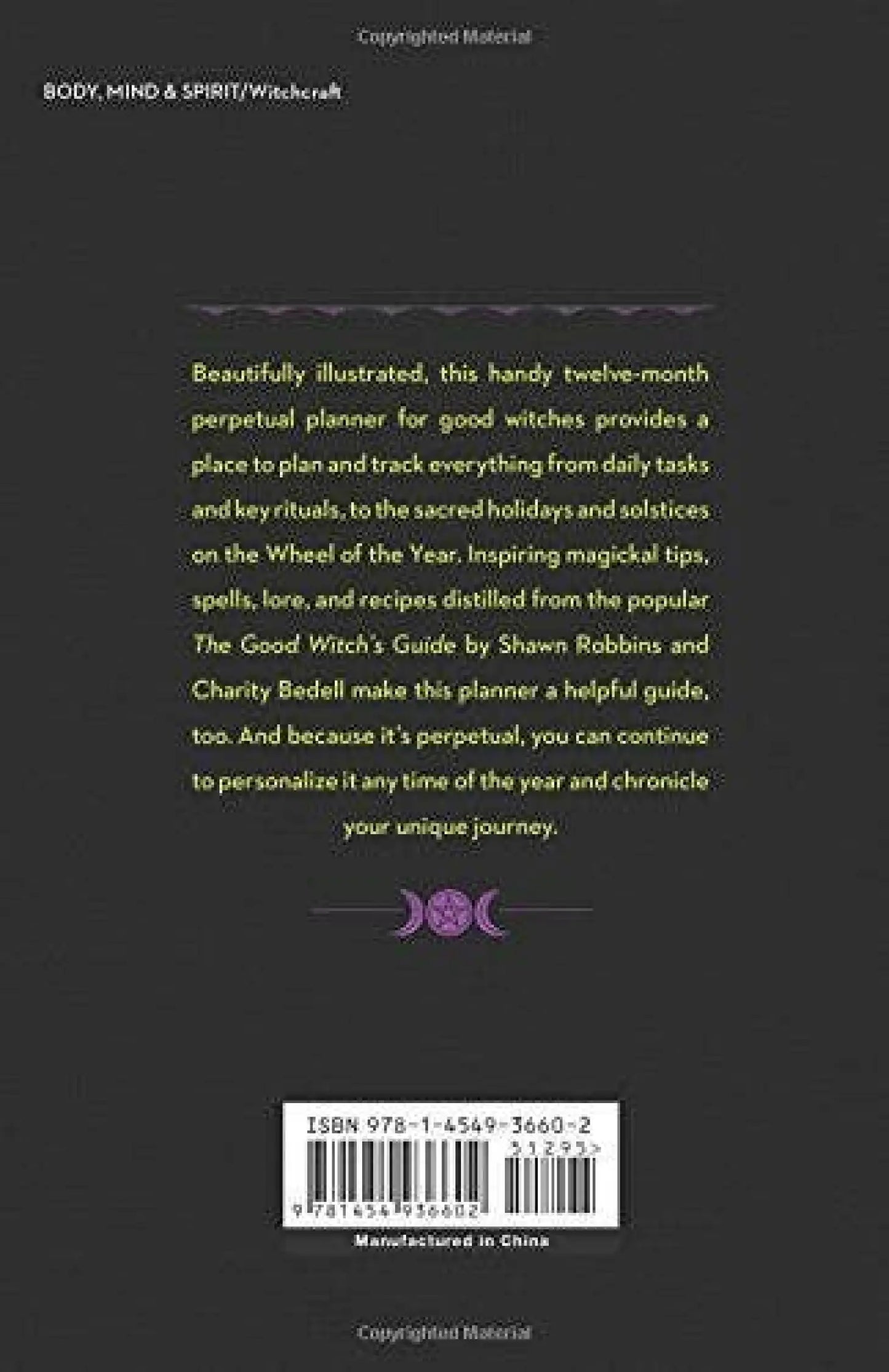 The Good Witch's Perpetual Planner by Shawn Robbins-Morganite Gems
