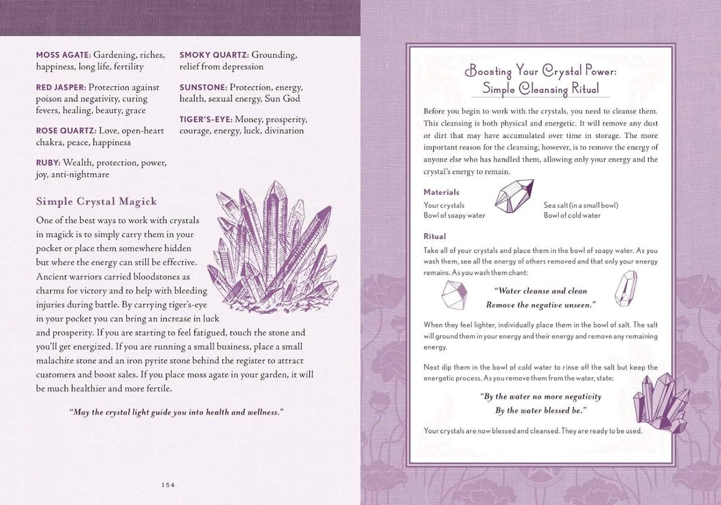 The Good Witch's Perpetual Planner by Shawn Robbins-Morganite Gems