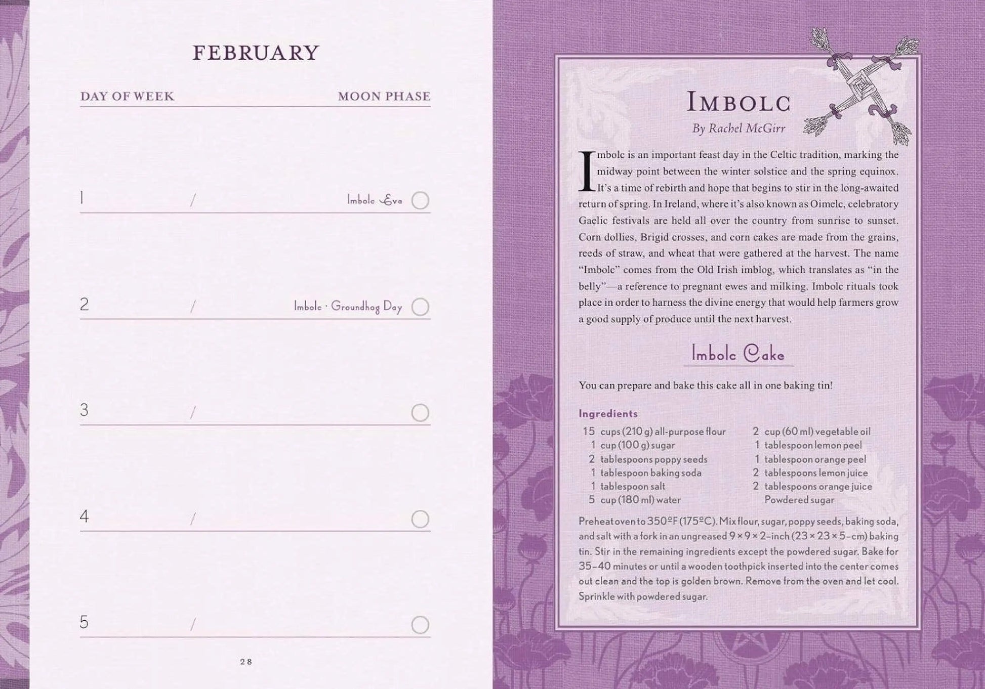 The Good Witch's Perpetual Planner by Shawn Robbins-Morganite Gems