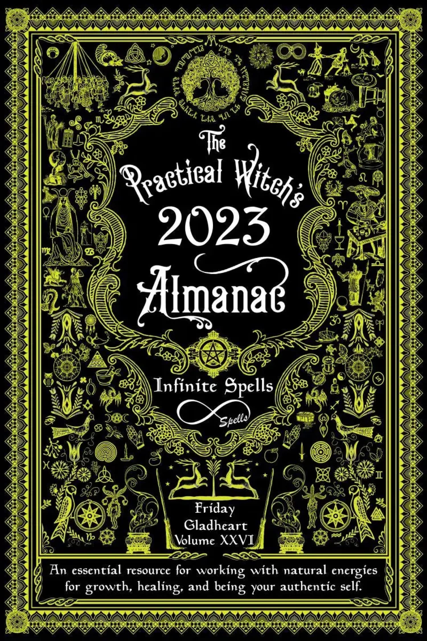 The Practical Witch's Almanac 2023: Infinite Spells (26) (Good Life)-Morganite Gems