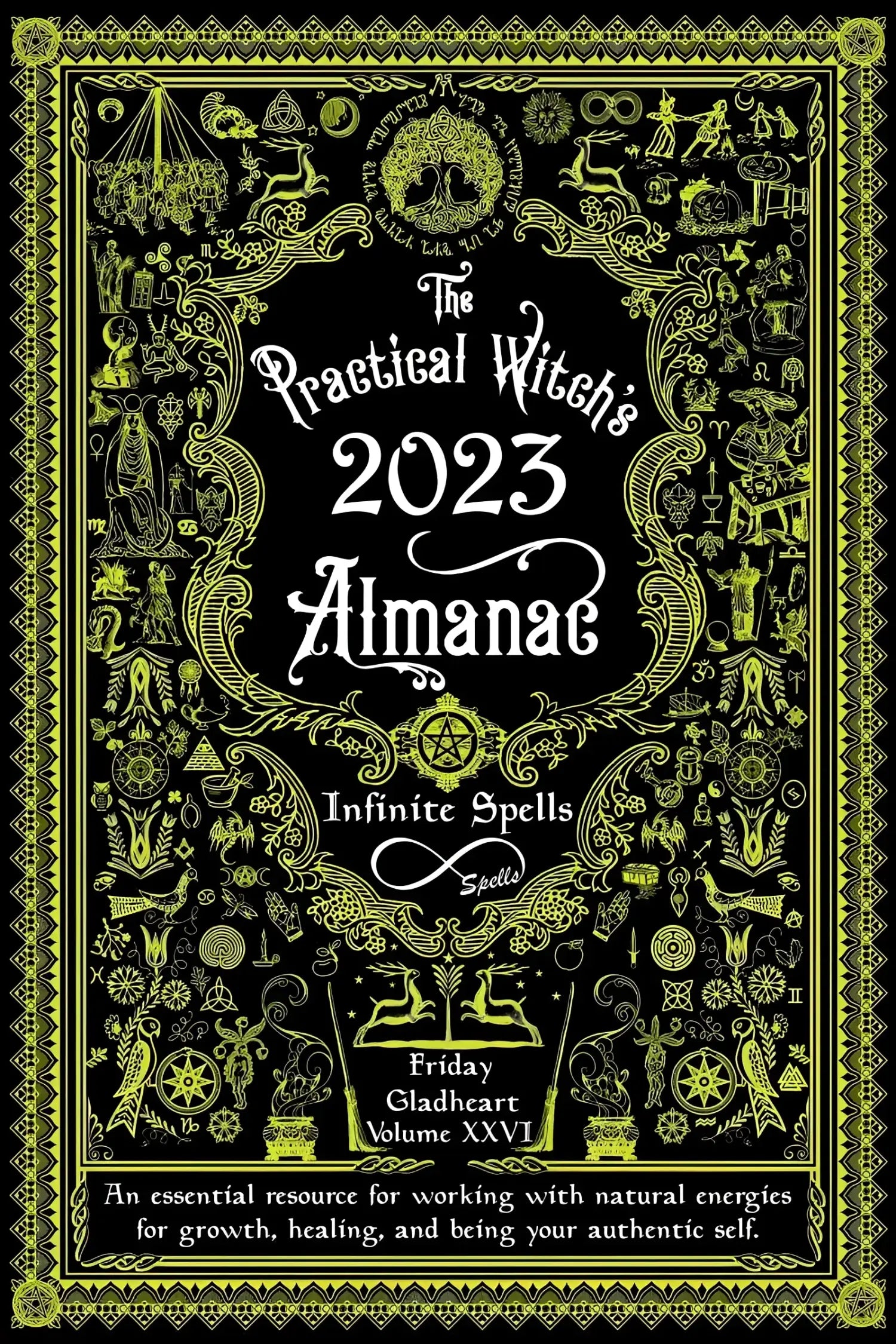 The Practical Witch's Almanac 2023: Infinite Spells (26) (Good Life)-Morganite Gems