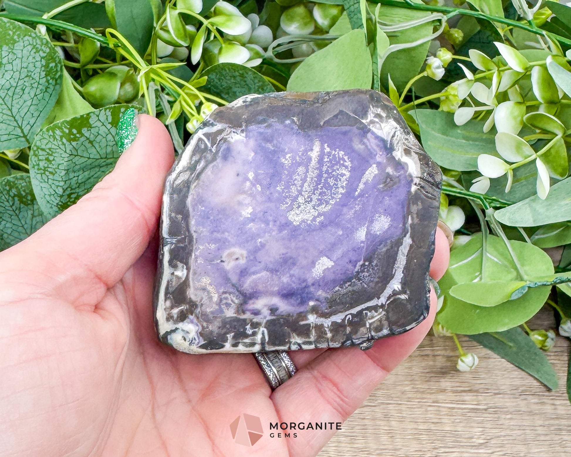 Tiffany Stone from Utah – 284g Rare Polished Mineral Specimen for Intuition Transformation & Collector Display