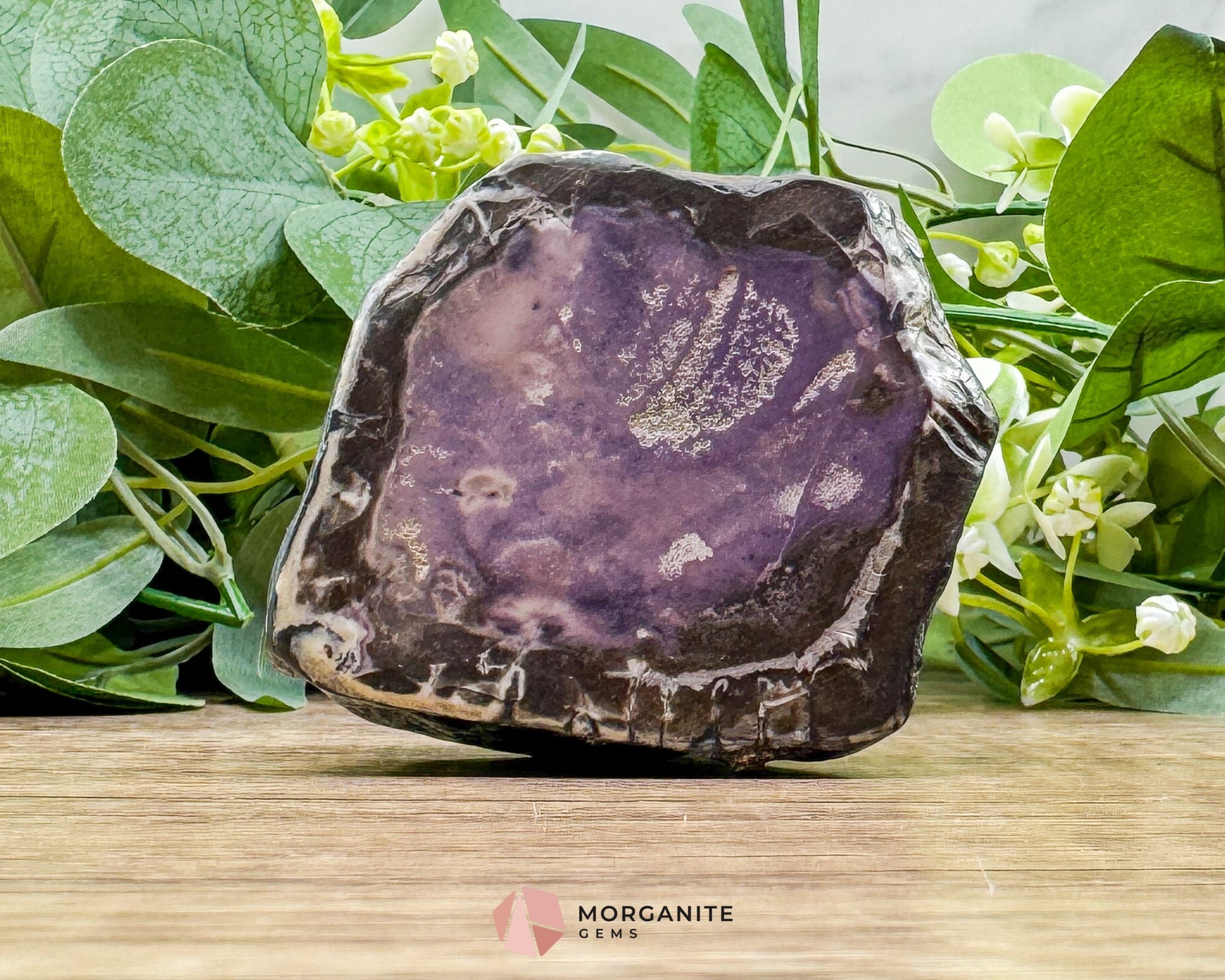 Tiffany Stone from Utah – 284g Rare Polished Mineral Specimen for Intuition Transformation & Collector Display