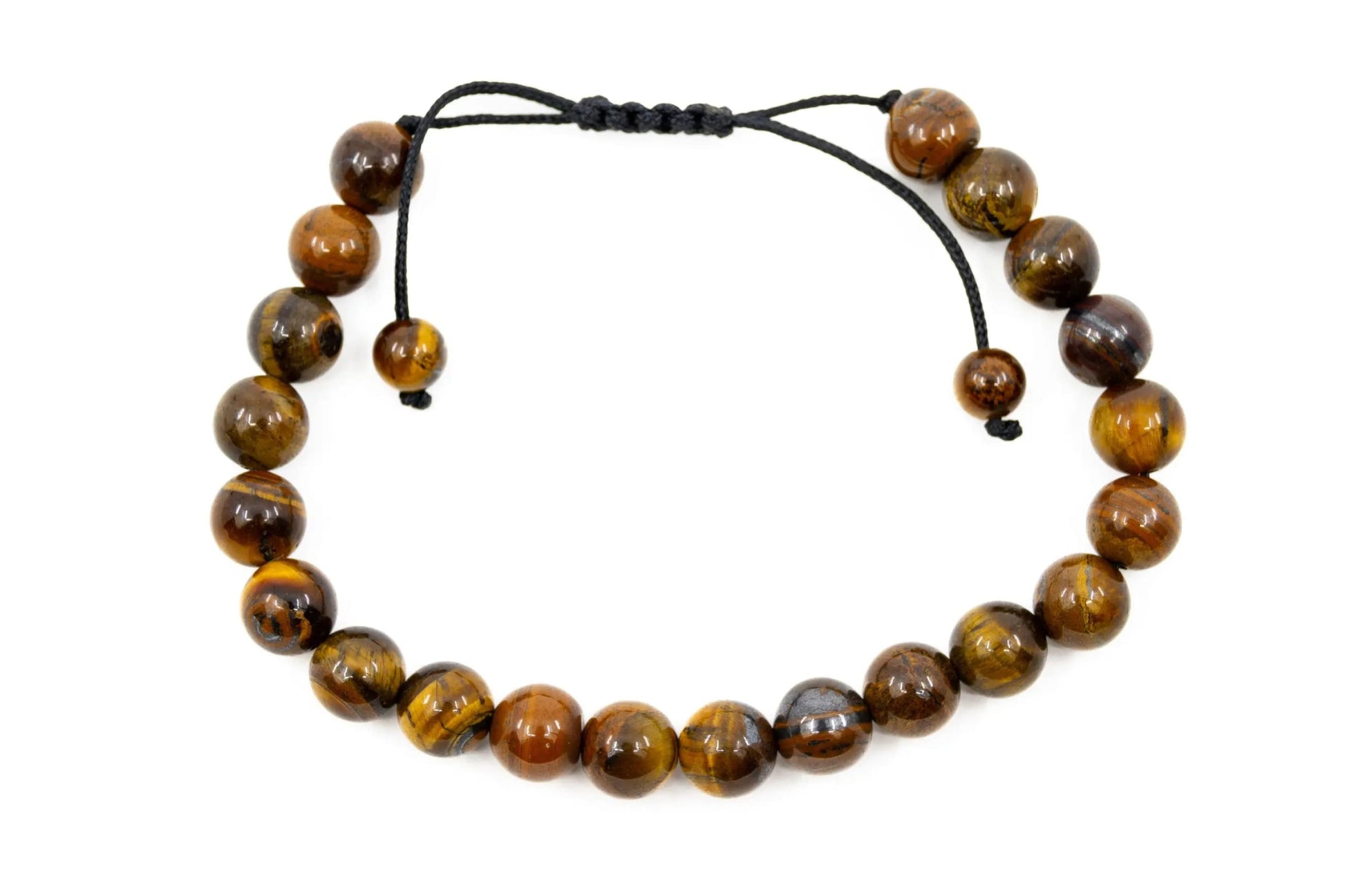 Tiger's Eye Adjustable Bracelet-Morganite Gems