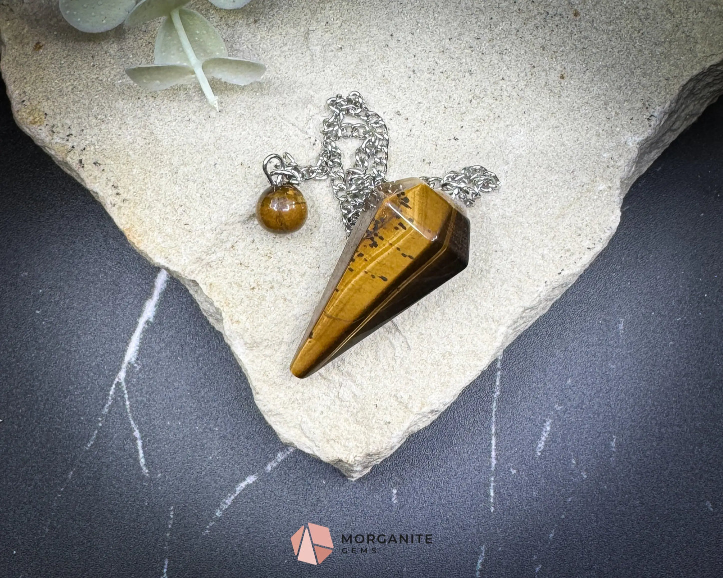 Tiger’s Eye Pendulum for Clarity Focus & Strength - Metaphysical Crystals