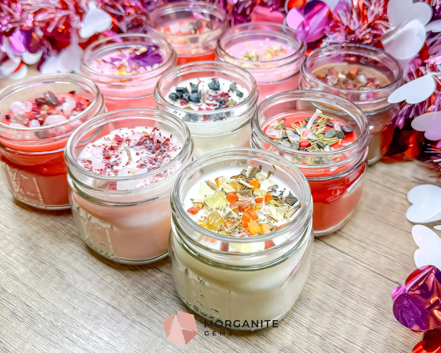 Valentine’s Candle Collection – Hand-Poured Soy Candles - Container Candles