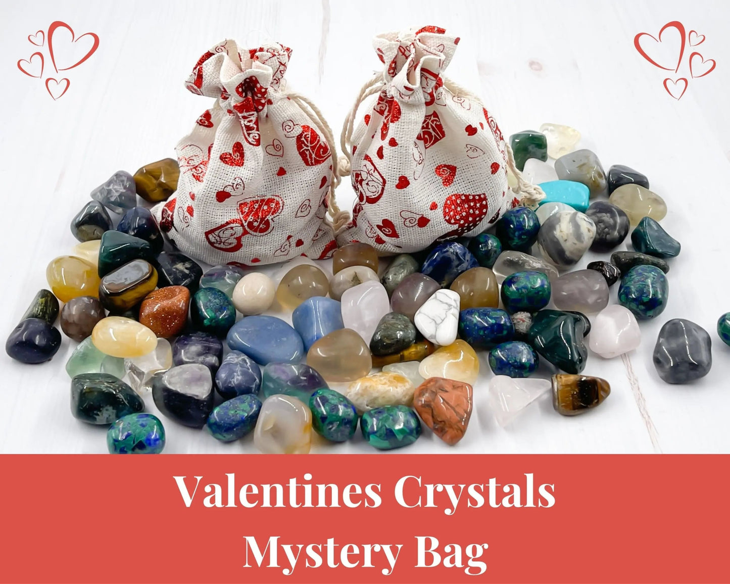 Valentines Mystery Crystal Bag-Morganite Gems