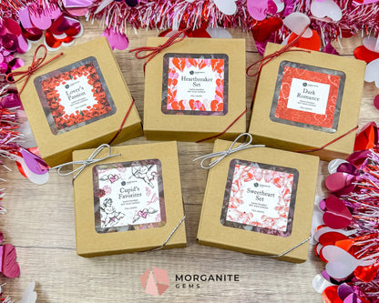 Valentine’s Tea Light Candle Sets – Hand-Poured Soy - Set of 4 Tea Lights | 5 Unique Collections - Container Candles