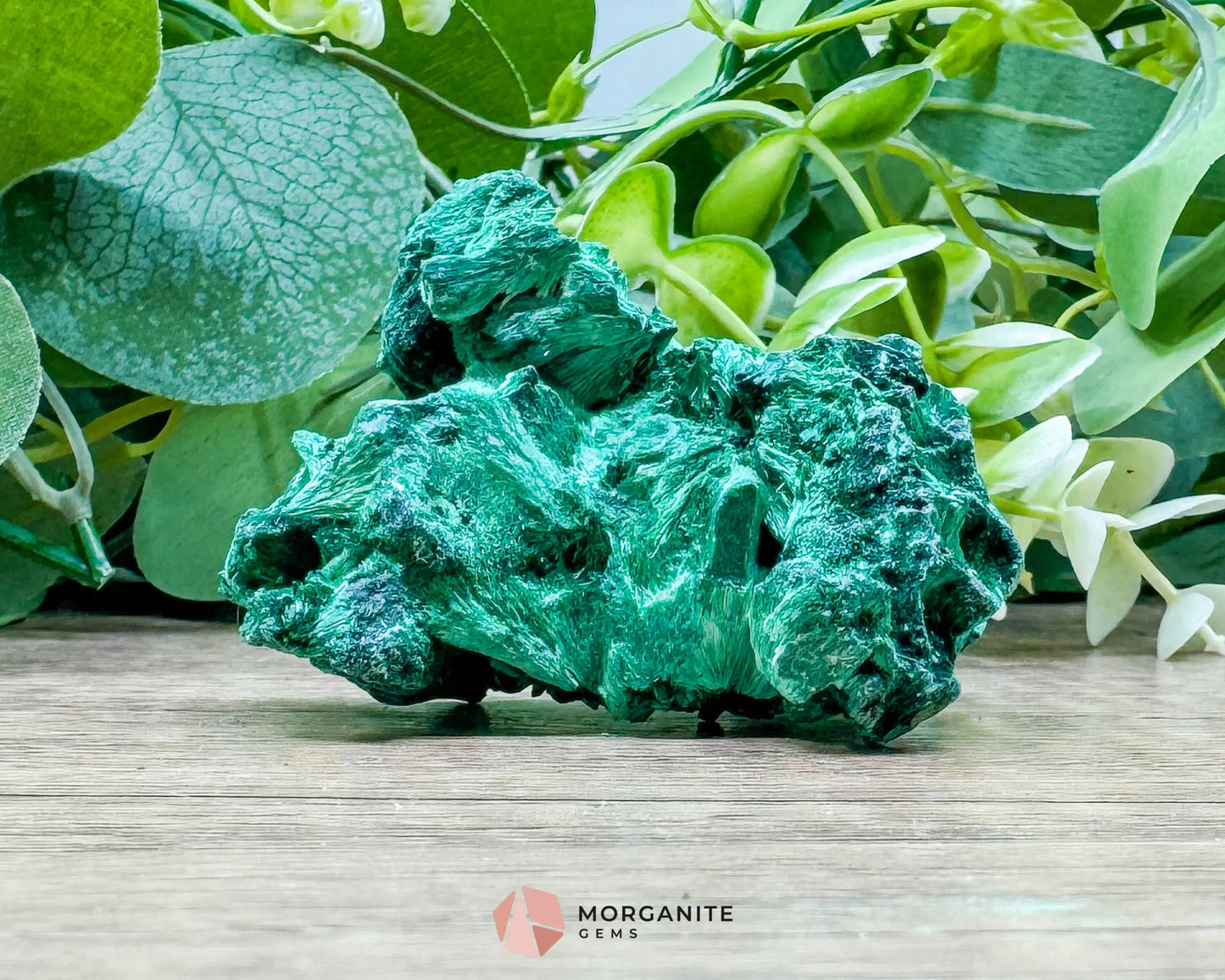 Velvet Malachite Cluster – 114g Natural Crystal for Heart Healing Transformation & Protection - Metaphysical Crystals