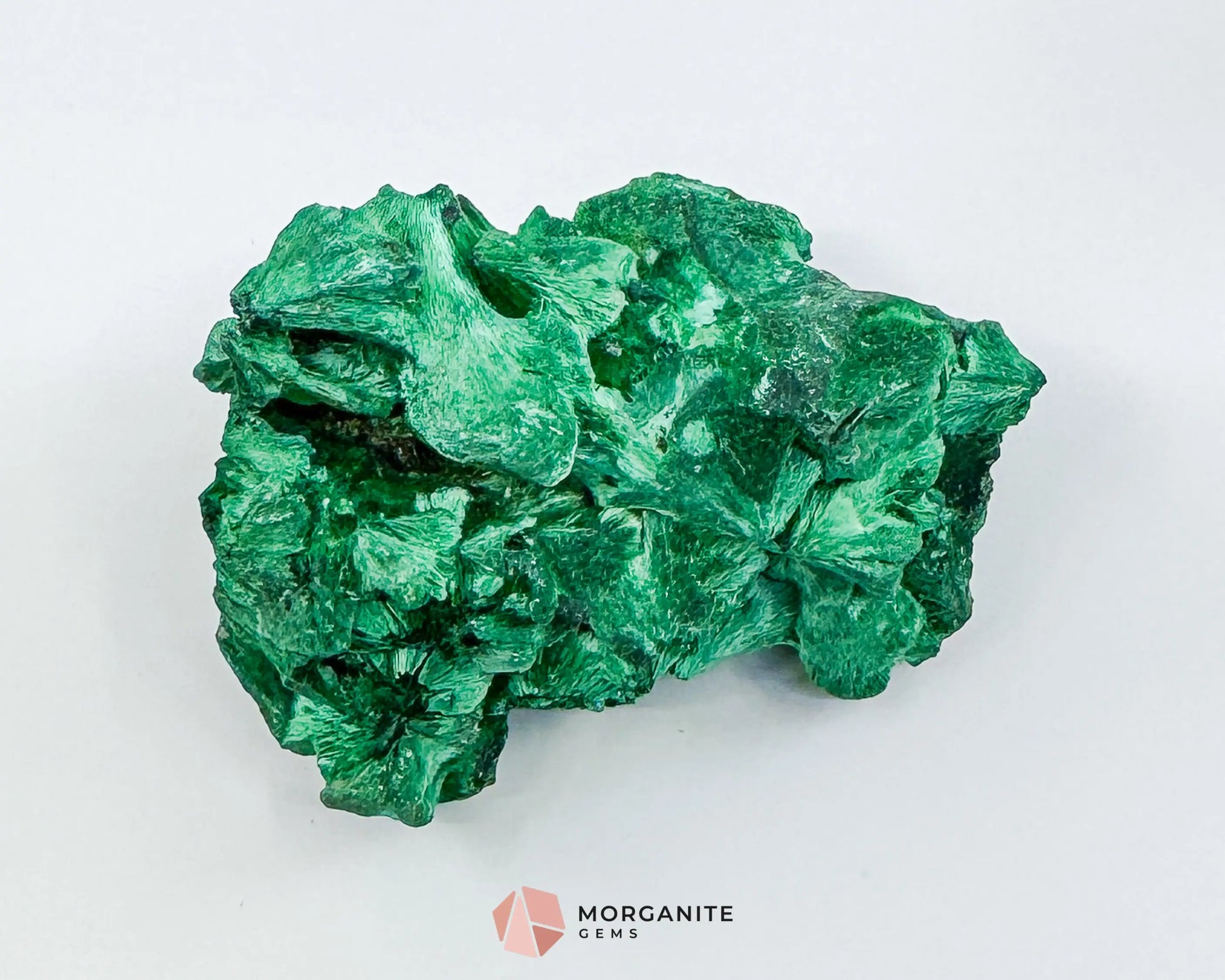 Velvet Malachite Cluster – 114g Natural Crystal for Heart Healing Transformation & Protection - Metaphysical Crystals