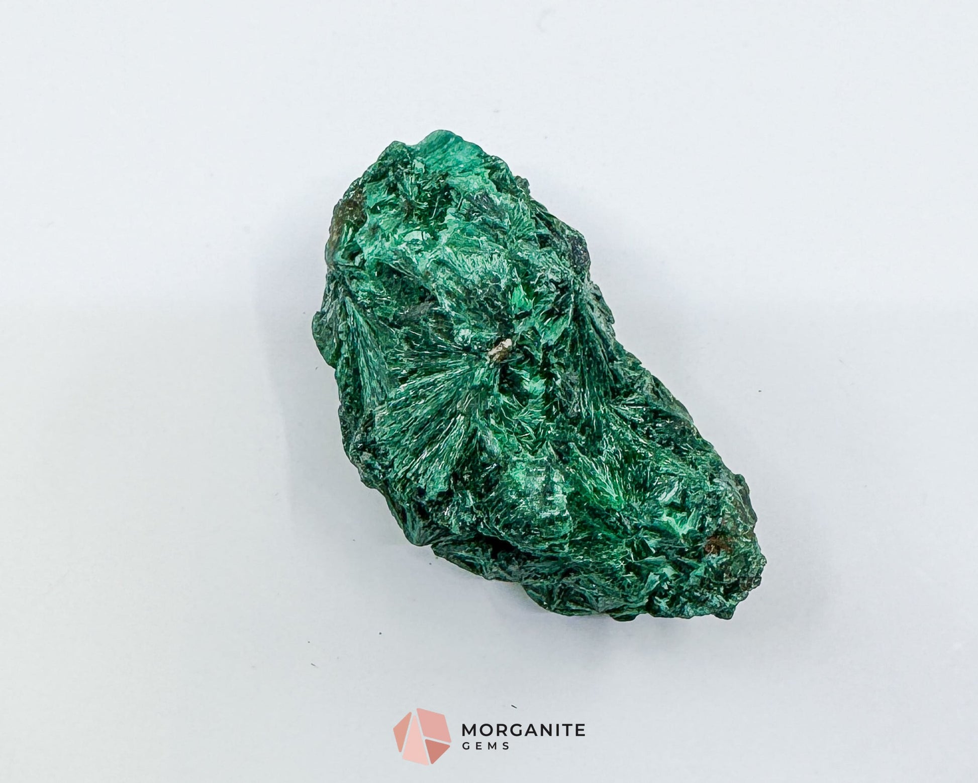 Velvet Malachite Cluster – 66g Natural Crystal for Transformation Heart Healing & Collector Display - Metaphysical