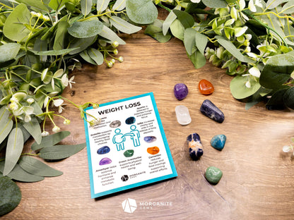 Weight Loss Crystal Set – Motivation Balance and Positive Energy