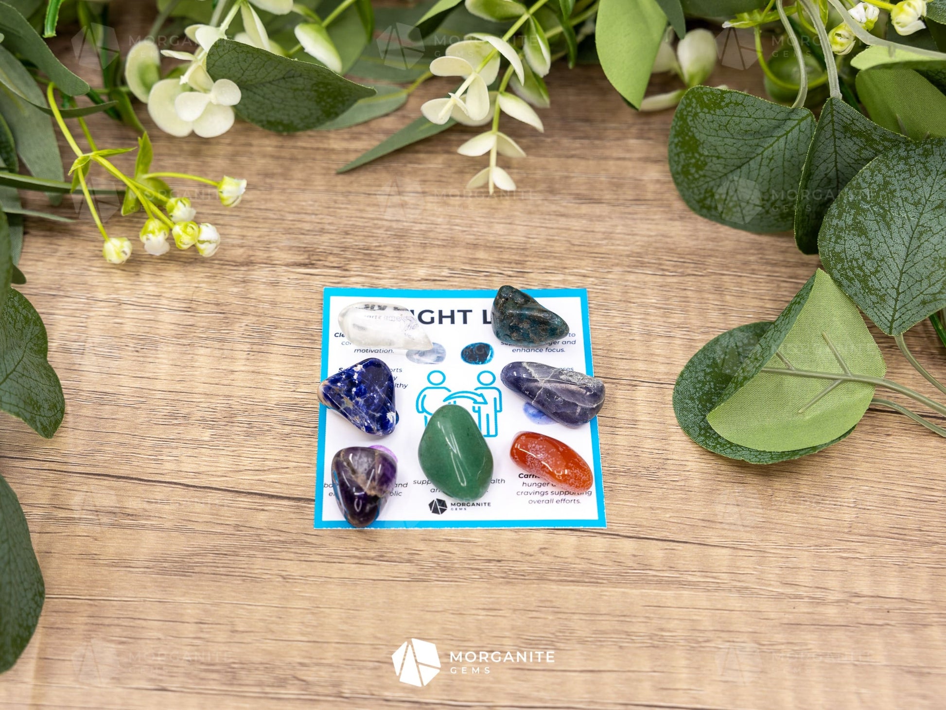 Weight Loss Crystal Set – Motivation Balance and Positive Energy