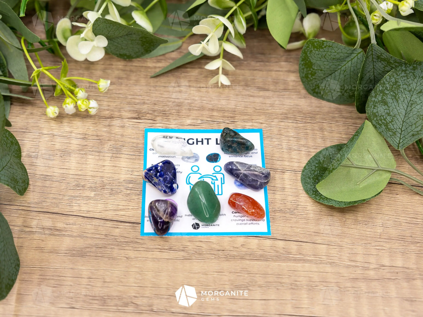 Weight Loss Crystal Set – Motivation Balance and Positive Energy