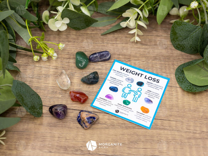 Weight Loss Crystal Set – Motivation Balance and Positive Energy