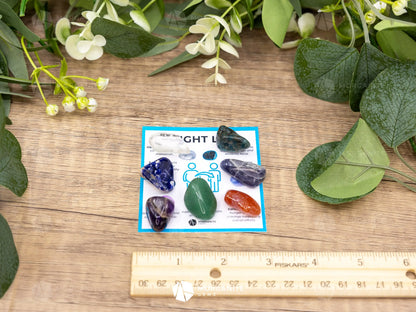 Weight Loss Crystal Set – Motivation Balance and Positive Energy