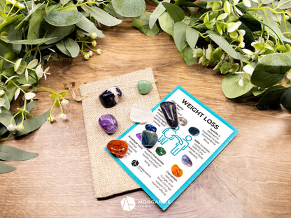 Weight Loss Crystal Set – Motivation Balance and Positive Energy - Standard