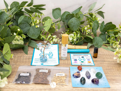 Weight Loss Intention Gift Box-Morganite Gems