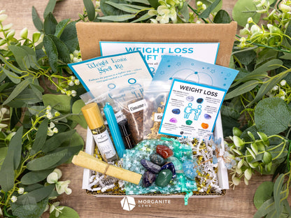 Weight Loss Intention Gift Box-Morganite Gems