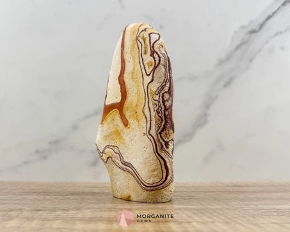 Wonderstone Freeform 6" – Handcrafted Natural Stone from Utah-Morganite Gems