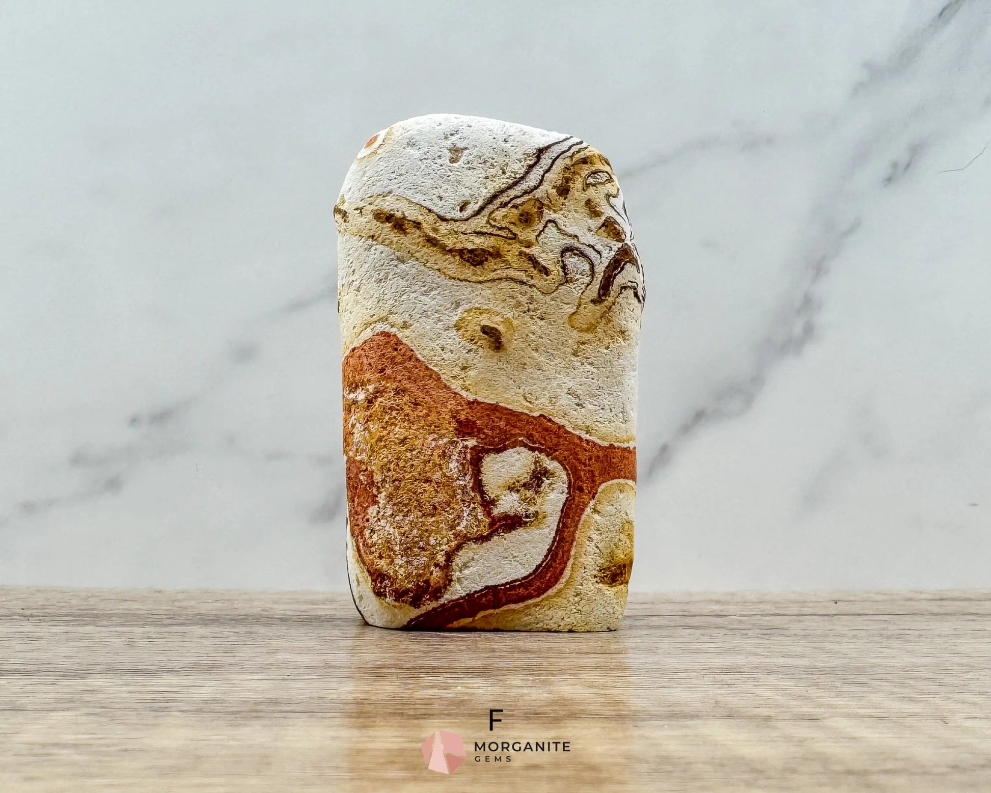 Wonderstone Freeform Standup – Unique Handcrafted Crystal from Utah-Morganite Gems