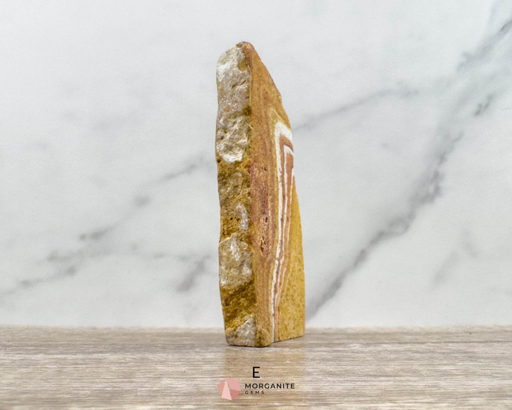 Wonderstone Freeform Standup – Unique Handcrafted Crystal from Utah-Morganite Gems