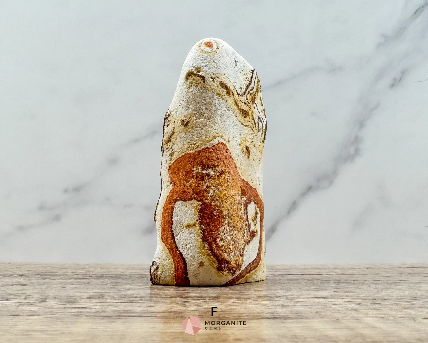 Wonderstone Freeform Standup – Unique Handcrafted Crystal from Utah-Morganite Gems