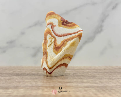 Wonderstone Freeform Standup – Unique Handcrafted Crystal from Utah-Morganite Gems