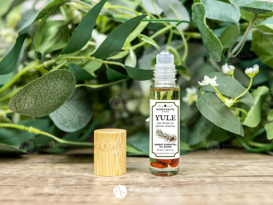 Yule Crystal Infused Roll-On Essential Oil Blend Sabbat - Essential Oil